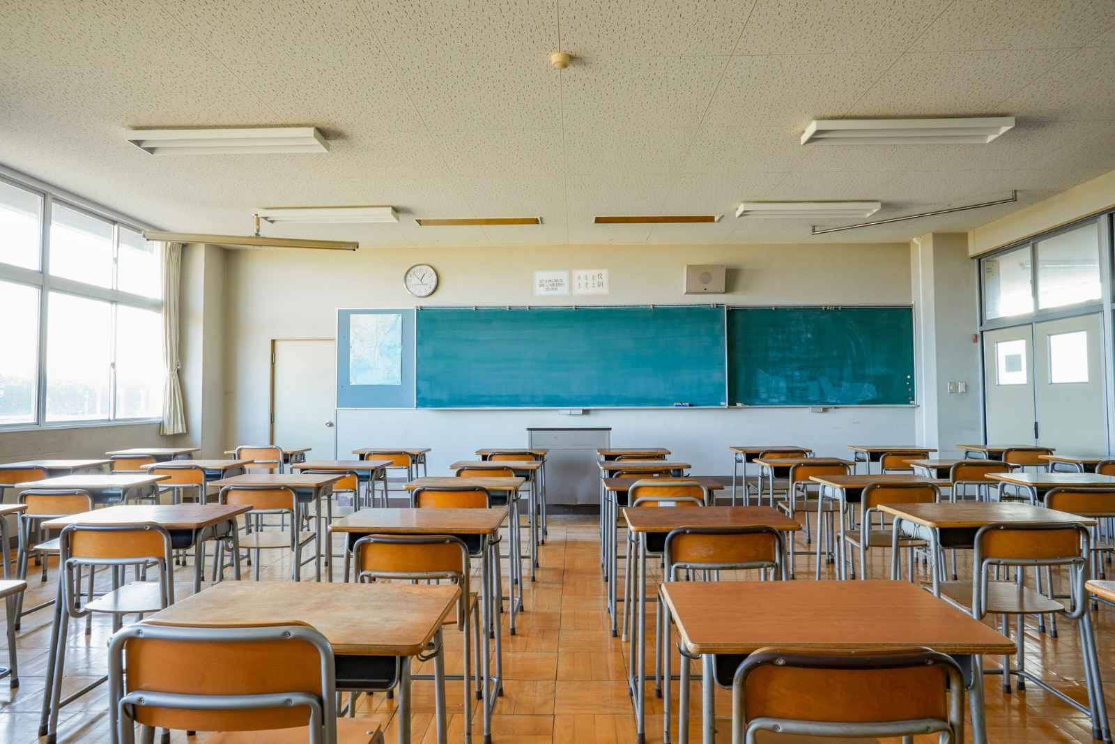 私立学校の教室